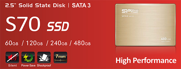 silicon power S70 tagli